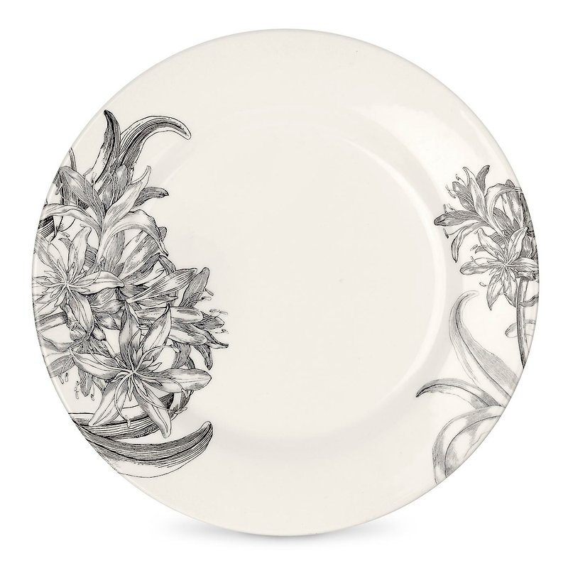 Portmeirion Agapanthus 11 inch Plate - Plates & Trays - Porcelain White