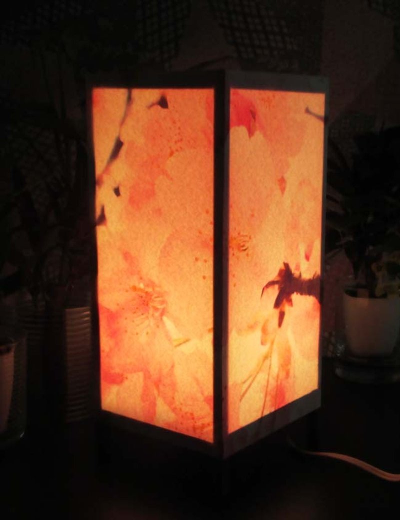 Sakura flower's sorrow «Dream light» Serenity and healing will be resurrected! ★ Decorative light stand - Lighting - Paper Orange