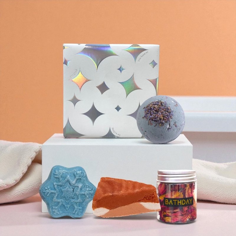 預購-BATHDAY泡澡球 Fairy Magic 禮盒 - 其他 - 其他材質 白色