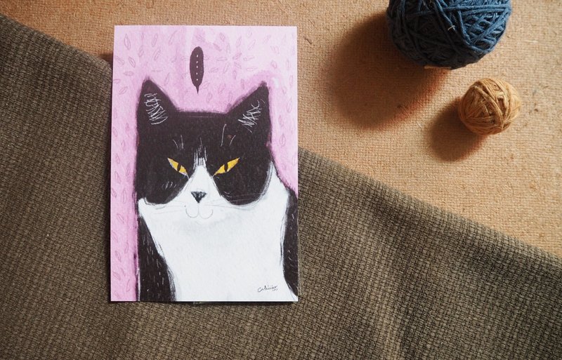 Postcard cat - Cards & Postcards - Paper Pink