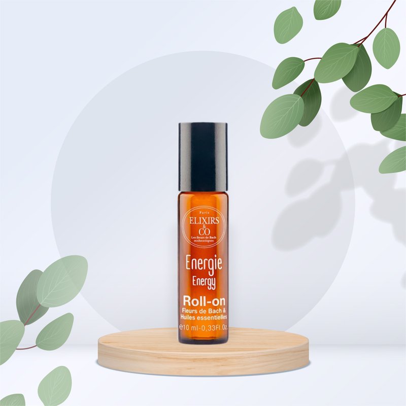 Bach Flower Remedies－ENERGY ( Roll-on ) 10ml - อื่นๆ - น้ำมันหอม ขาว