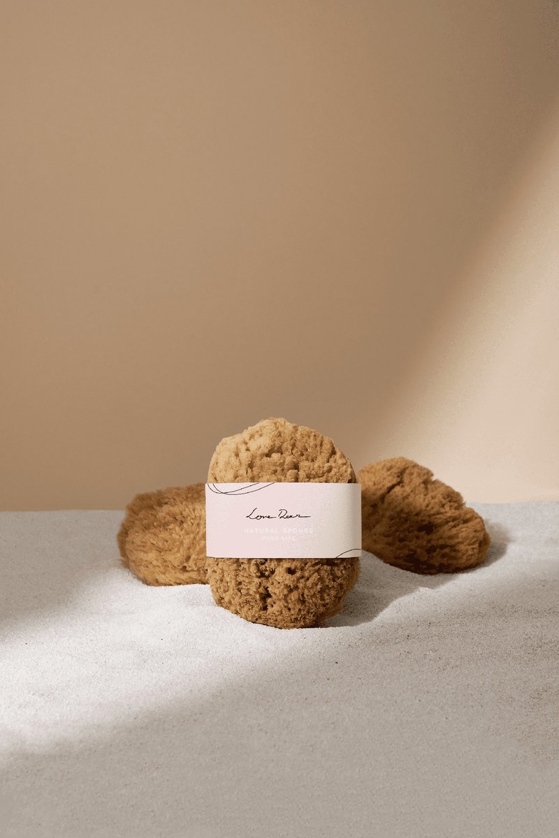 Natural Greek Sponge Ball - Body Wash - Sponge Brown