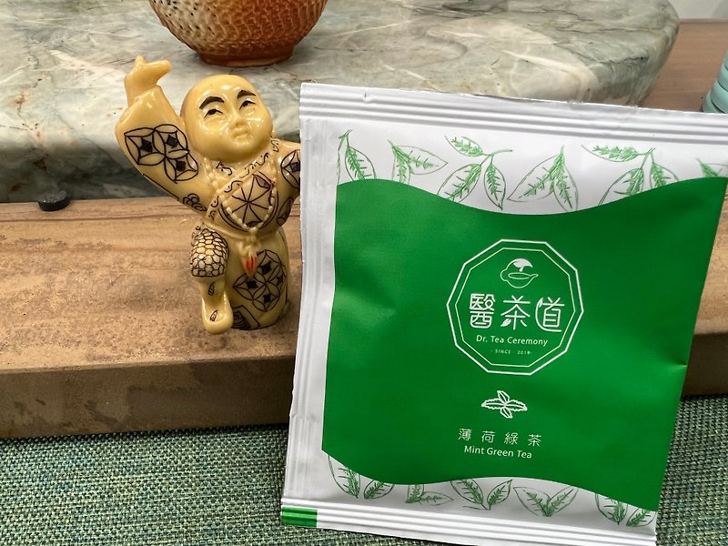 【壓力清道夫】薄荷綠茶 - 茶葉/茶包 - 新鮮食材 綠色