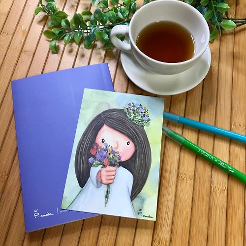 princess-cada 故事 明信片 卡達公主 不想長大