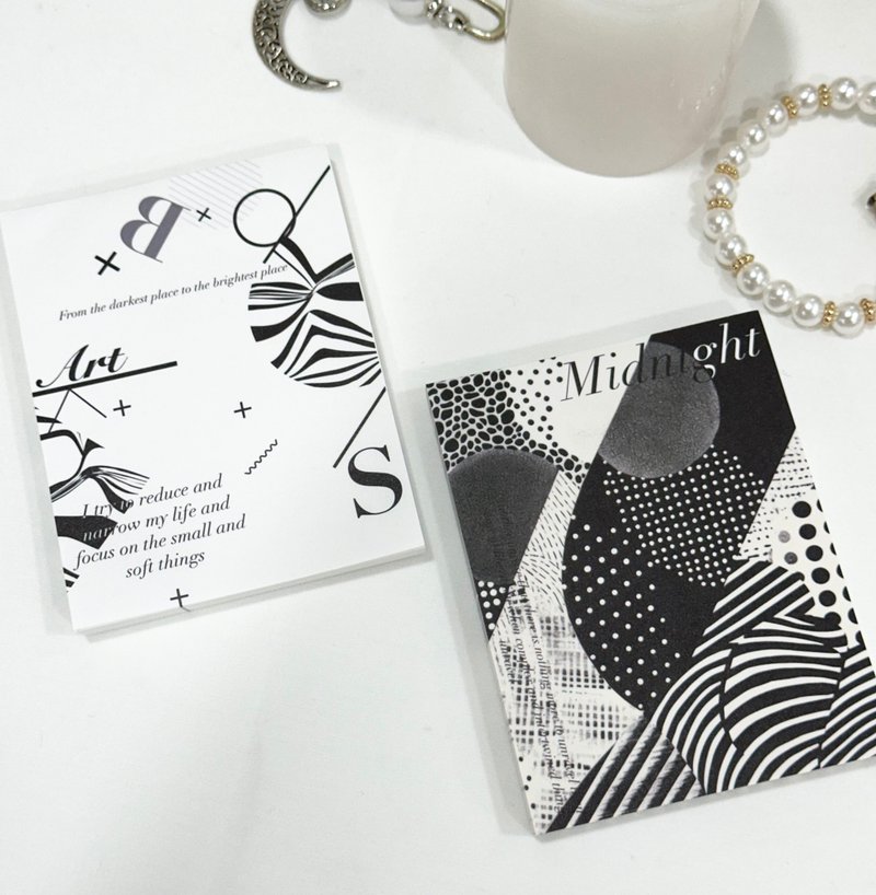 snesiary luxurious pattern Memo Pad - การ์ด/โปสการ์ด - กระดาษ 