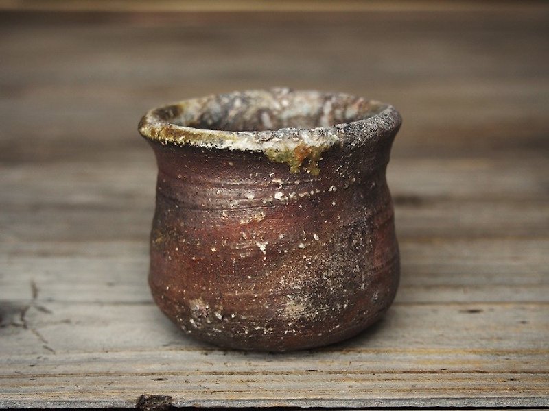 Bizen sake only (iodine Hen) _g3-009 - Pottery & Ceramics - Other Materials Brown