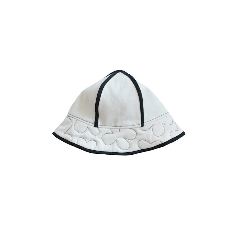 free flower hat - 帽子 - 棉．麻 白色