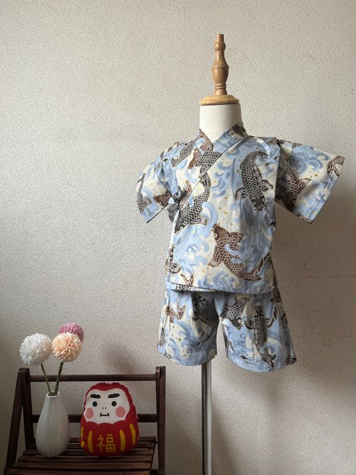 ［mai］90-110cm キッズ浴衣 ハンドメイド浴衣 ゆかた 甚平 mai様専用］90-110cm キッズ浴衣 ハンドメイド浴衣 ゆかた 甚平