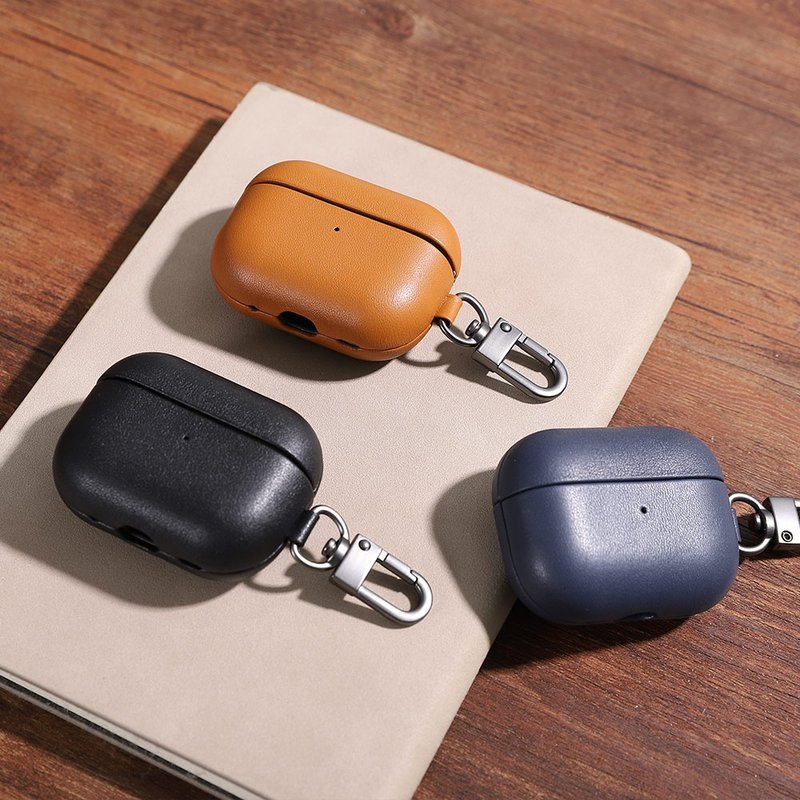 VOYAGE AirPods Pro (第2代) NAPPA真皮防摔保護殼 - AirPods/耳機保護套 - 真皮 多色