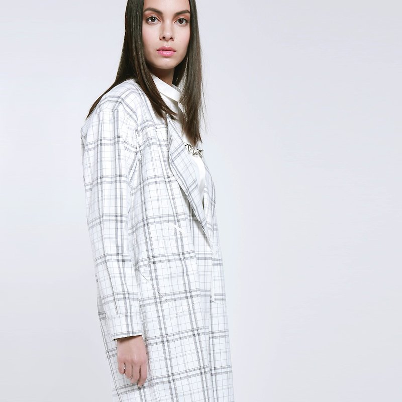 mystatice-Made To Order Checked Coat