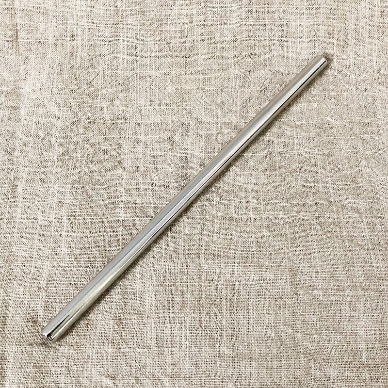 Stainless steel straw - Reusable Straws - Other Metals Silver