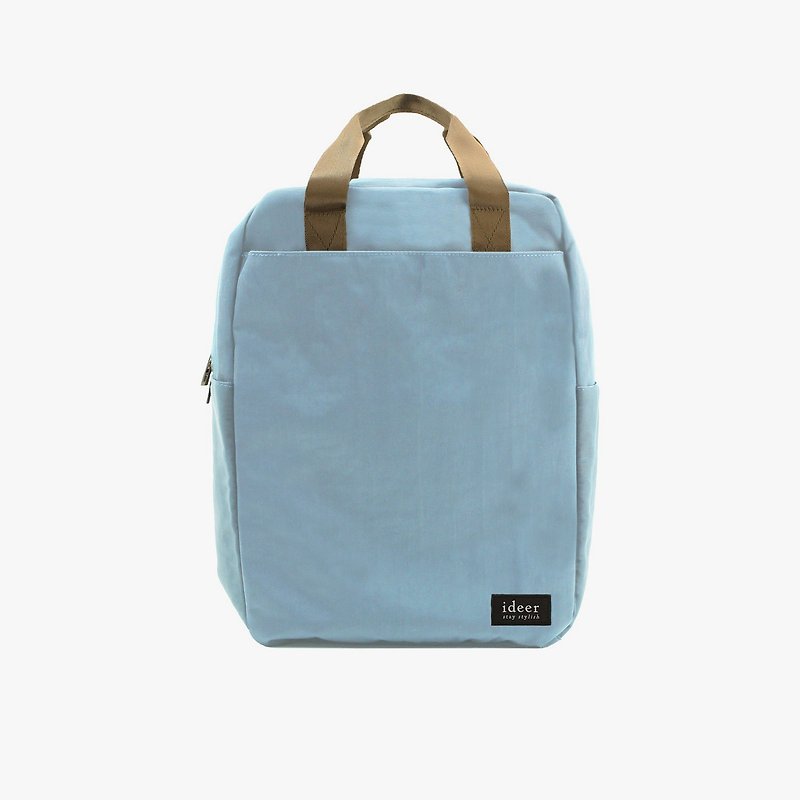 [Seasonal Sale] Sky Blue Waterproof Nylon Ultralight Backpack Laptop Backpack Computer Bag