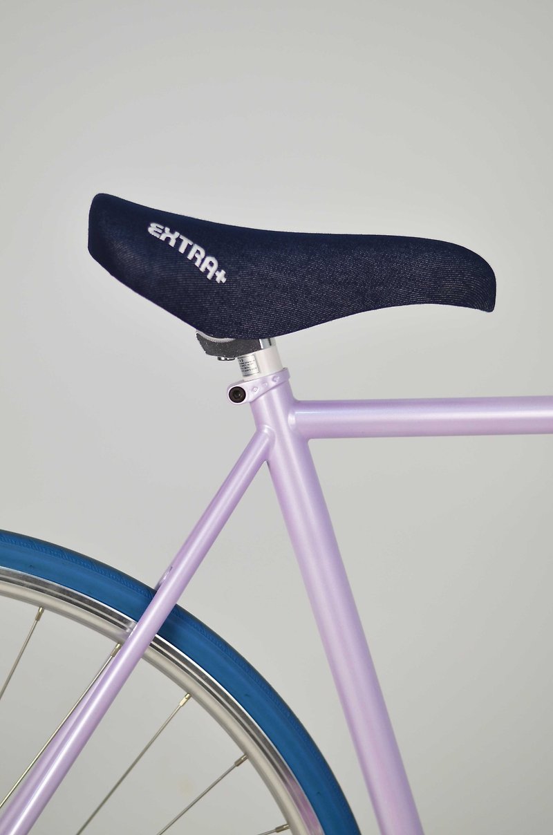 EXTRA+ | Italian Denim Bike Seat - จักรยาน - วัสดุอื่นๆ สีน้ำเงิน