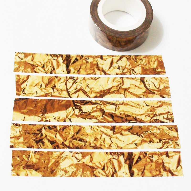 Masking Tape Gold Foil - Washi Tape - Paper 