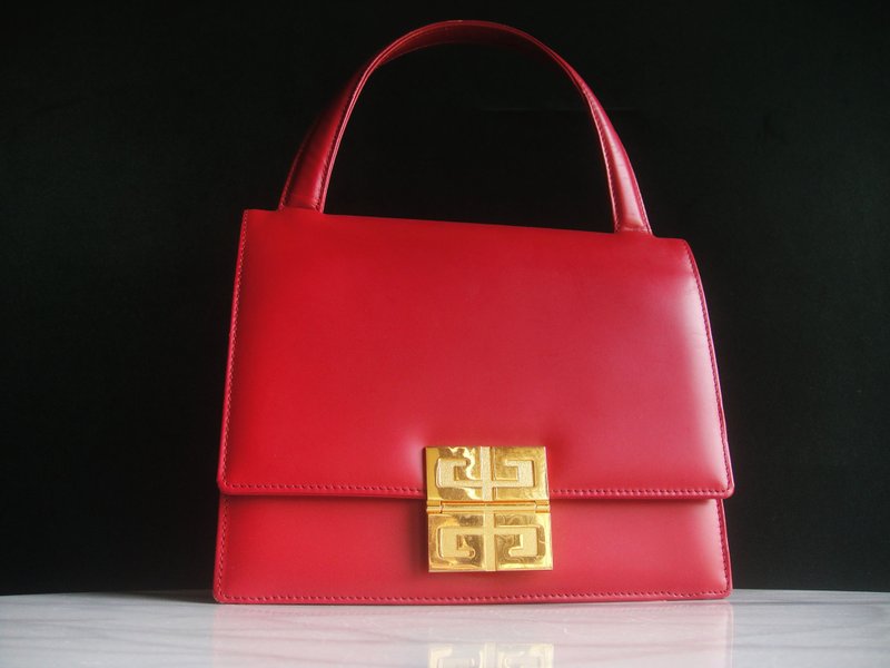 Glorious Era OLD ERA_Early second-hand old bag GIVENCHY handbag - กระเป๋าถือ - วัสดุอื่นๆ 