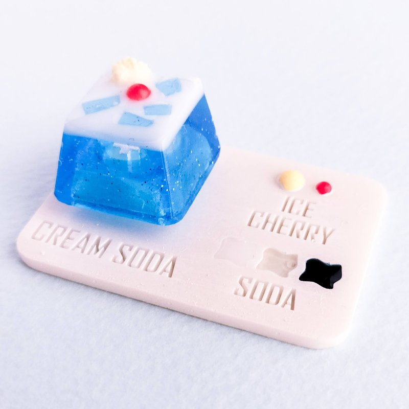 Cream soda keycap - Computer Accessories - Resin Blue