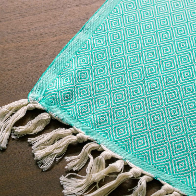 Buldan Peştamal-Kashikci-Turkey - Scarves - Cotton & Hemp Green