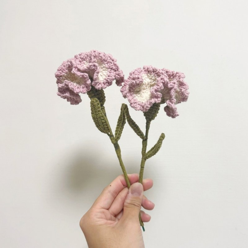 -預購-【母親節】康乃馨 - 擺飾/家飾品 - 棉．麻 粉紅色