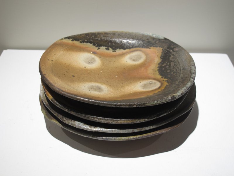 wood fired disc - Plates & Trays - Pottery Khaki