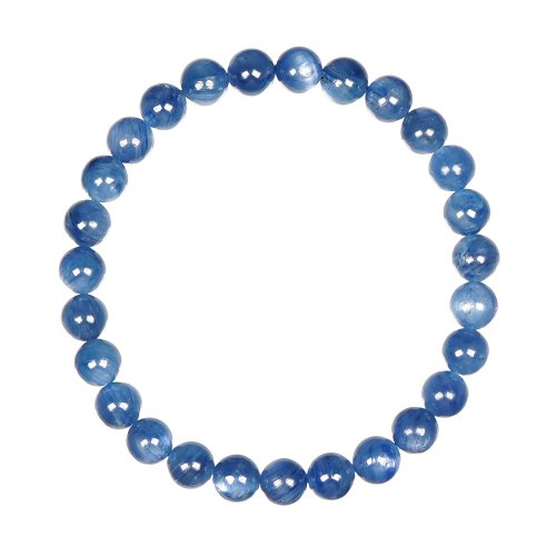 正佳珠寶 Gemsrich Jewelry 【正佳珠寶】藍晶石 高品閃光藍晶 6.3-6.8mm 藍晶石手珠