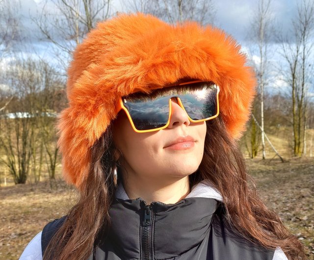 帽子 AWESOME NEEDS FUR LAMPSHADE HAT (flhat) AWESOME NEEDS（オーサムニーズ）の「AWESOME NEEDS