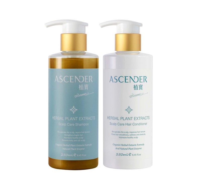 [Cleaning pores to activate hair] shampoo 250ml, conditioner 250ml - Conditioners - Plants & Flowers Green