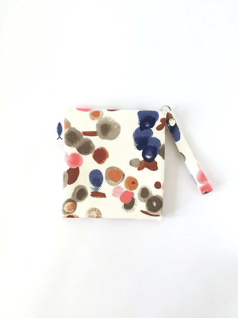 / Watercolor / / girl physiological cotton bag / portable paper storage - อื่นๆ - ผ้าฝ้าย/ผ้าลินิน หลากหลายสี