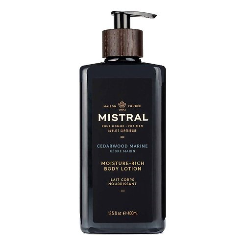 紳士洋行 The Gentry & Co. Mistral 海洋雪松 身體保濕乳液 / 香水保養潤膚乳潤膚露 /身體乳