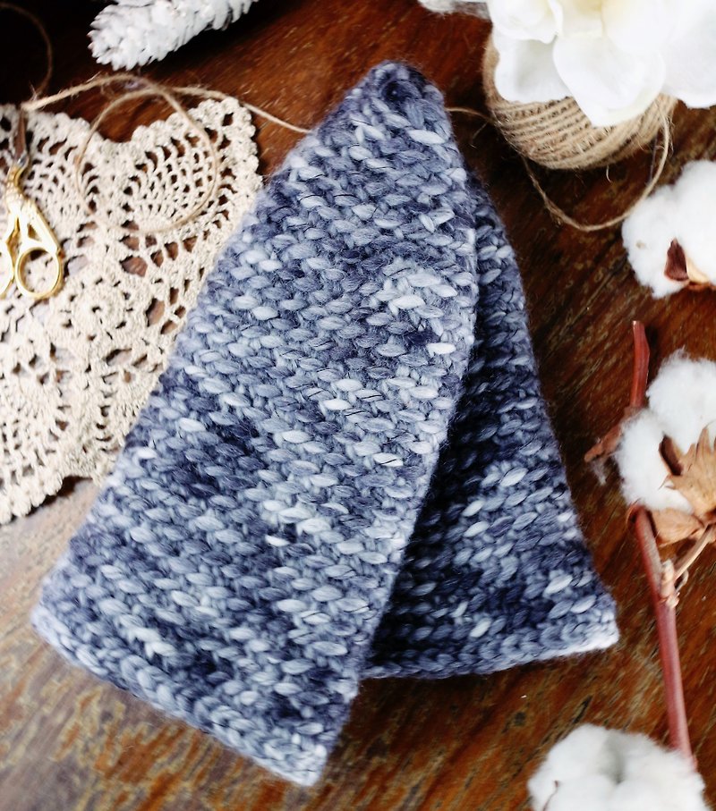 Handmade - thick warm - fisherman hat - wool wool cap - Hats & Caps - Wool Gray