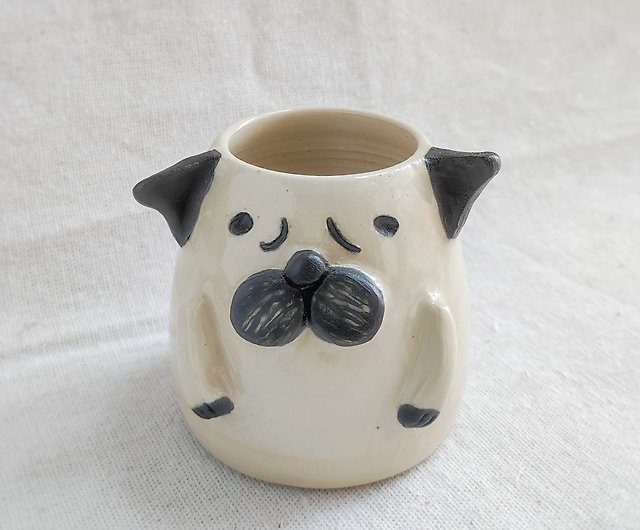 Small Mouth Ceramic Decorative vase for Home Decoration : : Home