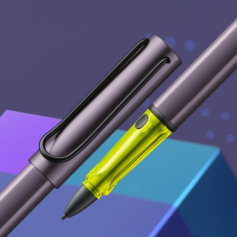 LAMY EMR 0.35mm觸控筆 / AL star-數位 紫灰色 - APPLE不適用 - 其他書寫用具 - 鋁合金 紫色