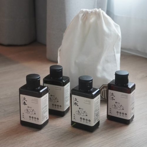 榆端鏡｜油甘果洗沐用品 節氣洗沐旅行組 (洗髮精/沐浴精100mlx4入) 快速出貨 香氛 沐浴乳