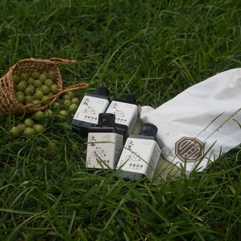 Seasonal Cleansing Travel Set (Shampoo/Body Wash 100ml x4) Fast Shipping - ครีมอาบน้ำ - วัสดุอื่นๆ สีกากี