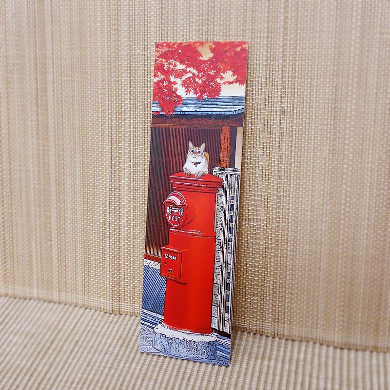 【Taiwan artist-Lin Zongfan】Bookmark-Red Rhyme - Cards & Postcards - Paper 