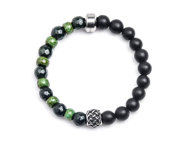 Customizable DISSOLVE designer original Feng Sheng Shui Qi series turquoise water wood bracelet Shop DISSOLVE Bracelets Pinkoi