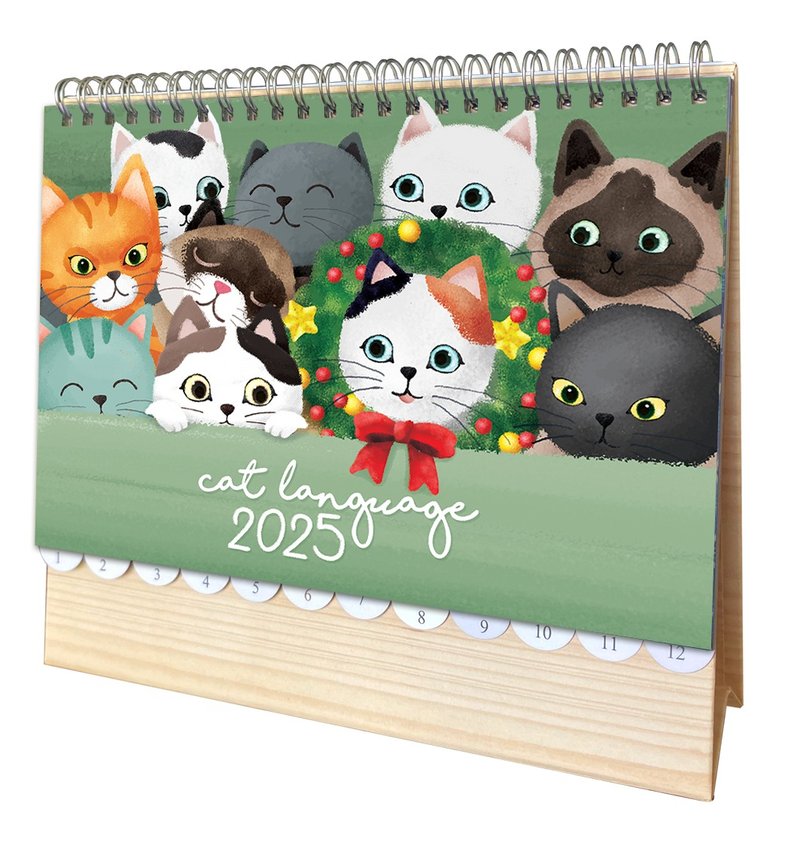 Cat Language Zodiac Calendar 2025 - ปฏิทิน - กระดาษ 