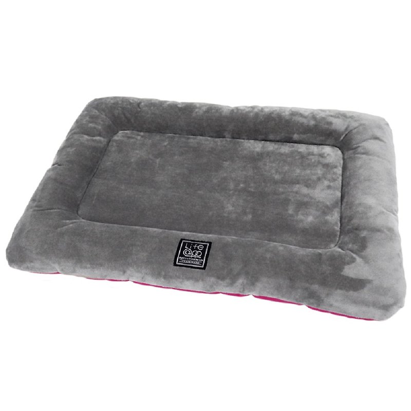 Lifeapp 狗窩寵物墊 灰紅 XS - 寵物床 - 其他材質 灰色