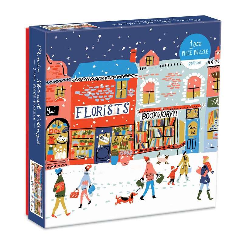 galison | Art puzzle 1000 pieces | Holiday Eve | Festive puzzle Christmas gift - Puzzles - Paper 