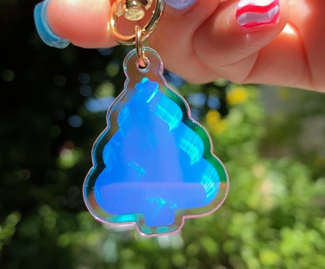 Hologram keyring on sale