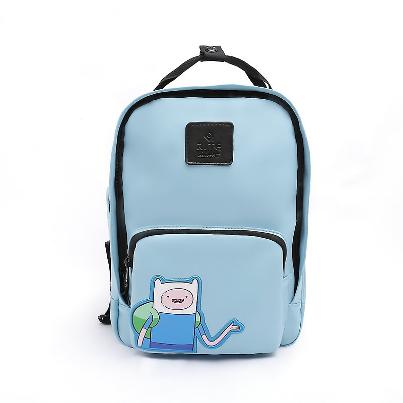 AT Adventures live treasure joint name backpack - W01 loose heart bag - Mini Abao - กระเป๋าเป้สะพายหลัง - วัสดุกันนำ้ สีน้ำเงิน