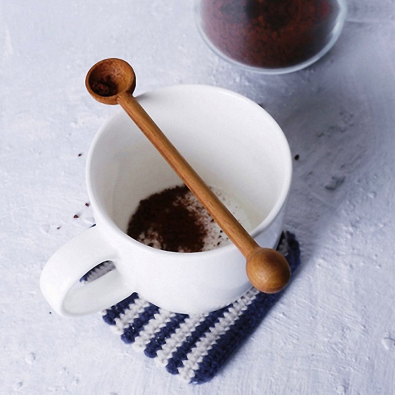 O COFFEE SPOON - Cutlery & Flatware - Wood Brown