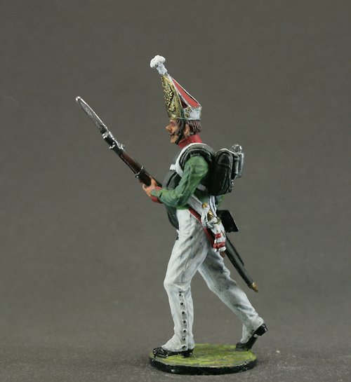 Details about   Painted Tin Toy Soldier Standard bearer of the Pavlovsky grenadier regiment 54mm 
