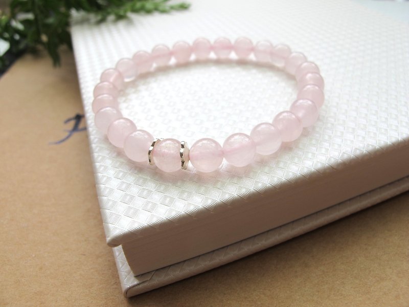 onion-bulb Hands Natural stone series - "Pink Series" -6.5mm - Bracelets - Gemstone Pink