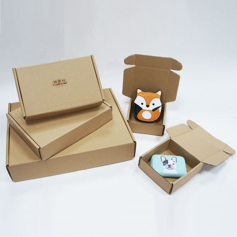 [Package with additional price] Kraft carton packaging for gifts - กล่องของขวัญ - กระดาษ สีกากี