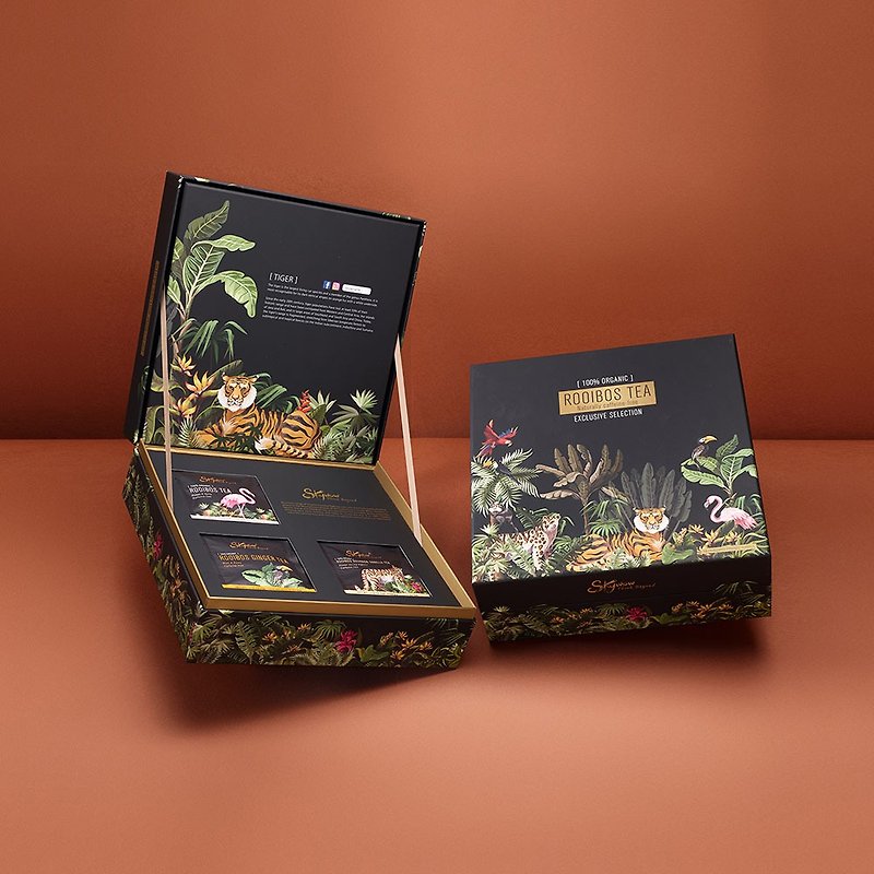 Skywow Exclusive Selections - Organic Rooibos Teabags (Gift Box Set) - Tea - Fresh Ingredients 