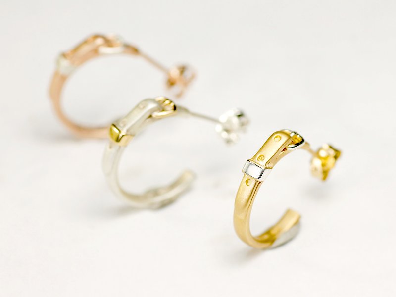 ベルトピアス cute M-size - 耳環/耳夾 - 其他金屬 金色