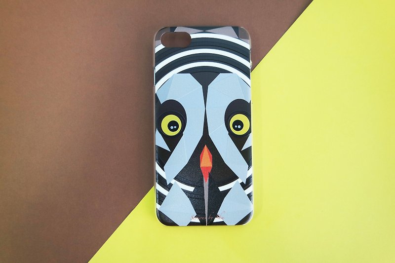 Texture Owl Phone Case - Other - Plastic Brown