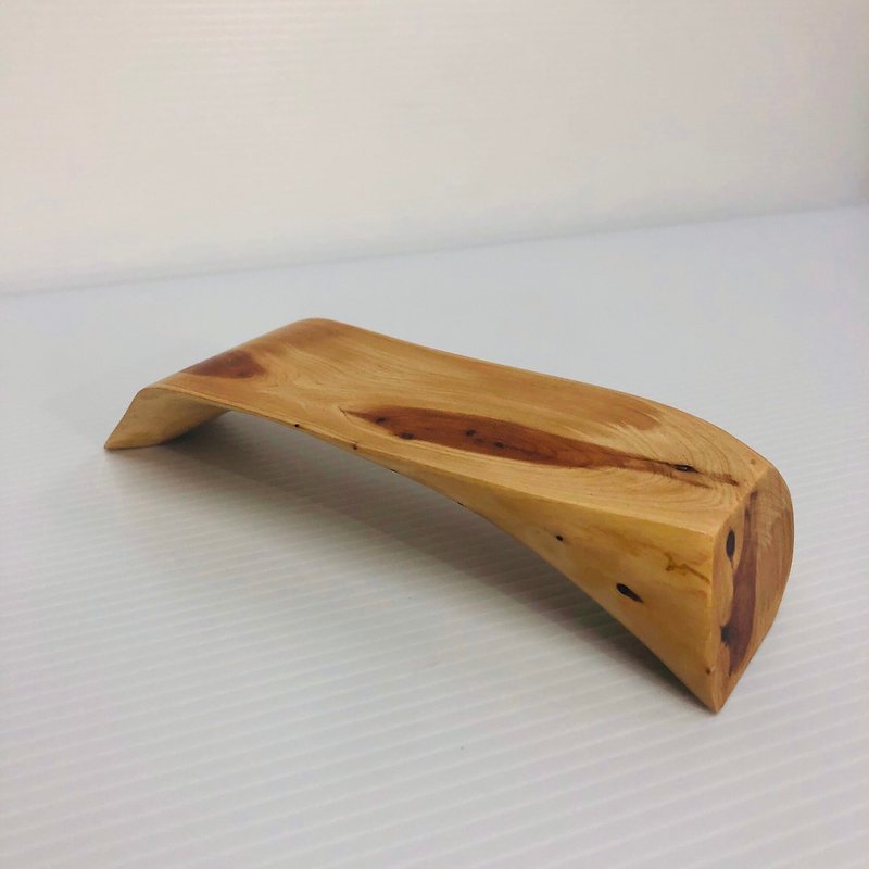 Youqingtian micro landscape--pocket log-shaped coffee table - Items for Display - Wood Khaki