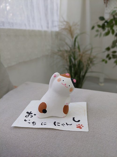 夏花選物 | Fiore Shop 日本【RYUKODO】授權-開運招財貓(做體操)|畢業禮物|父親節禮物