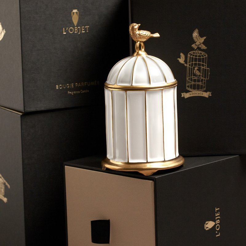 陶瓷香氛蠟燭-青鳥【L'Objet】 - 擺飾/家飾品 - 瓷 白色
